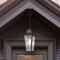 Nuvo Lawrence - 1 Light Hanging Lantern - Matte Black with Clear Seeded Glass 60/8135 - alternate 3